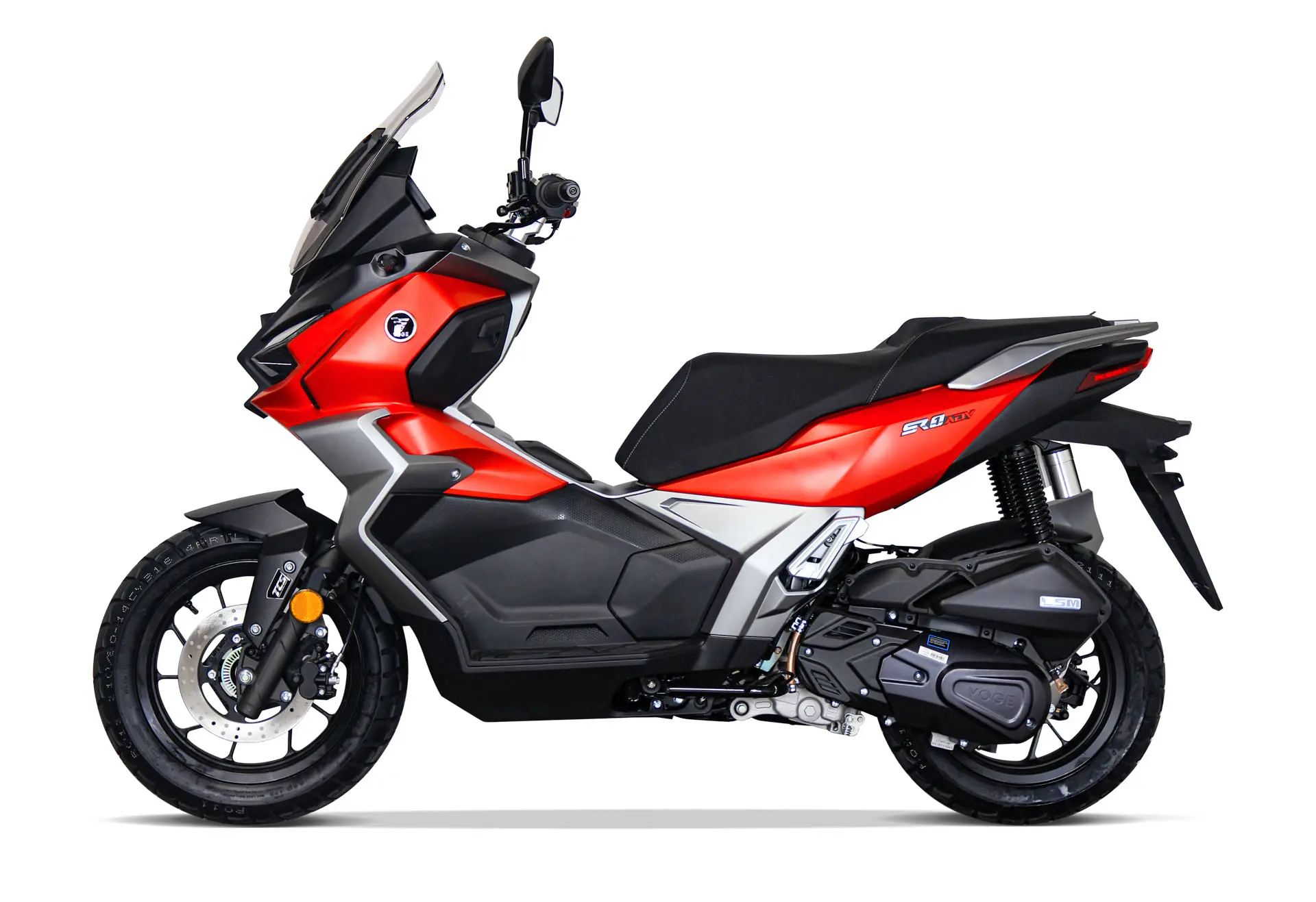 VOGE SR1 ADV 125 Roller in rot mit ABS im Verkauf bei BikeTech Lohmann in Walsrode