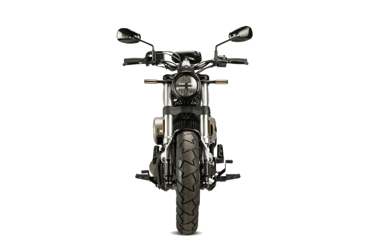 Hyosung GV 300i S Aquila Bobber Motorrad in schwarz rot im Verkauf bei BikeTech Lohmann Walsrode