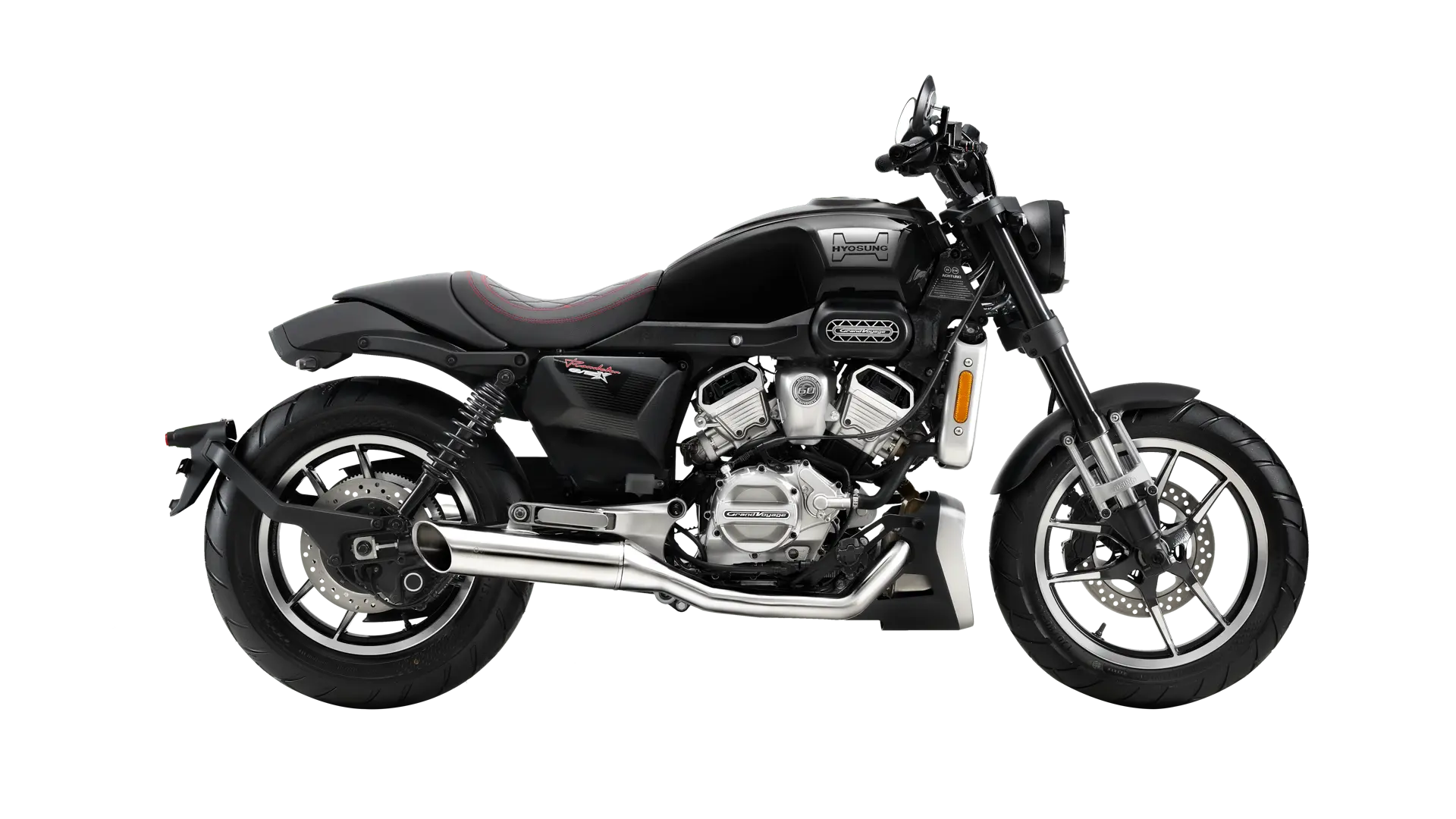 Hyosung GV 125 X Motorrad in schwarz im Verkauf bei BikeTech Lohmann in Walsrode