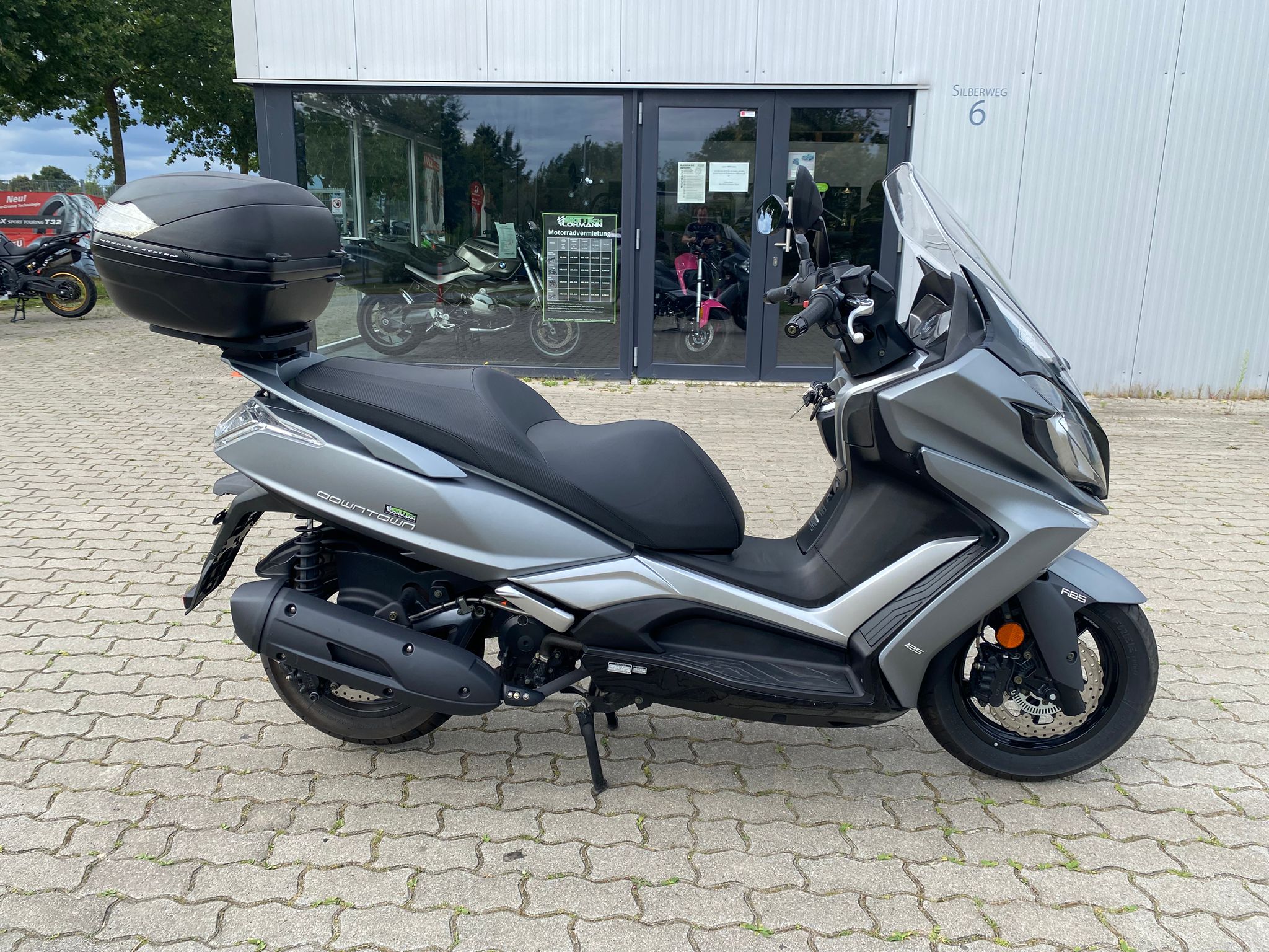 Kymco New Downtown 125i Noodoe ABS – 1.850 km, TopCase - 1.Hand Kymco New Downtown 125i Noodoe ABS – 1.850 km, TopCase - 1.Hand