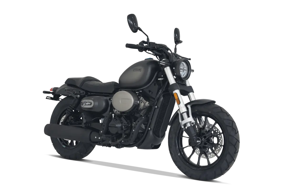 Hyosung GV 300i S Aquila Bobber Motorrad in Schwarz im Verkauf bei BikeTech Lohmann in Walsrode