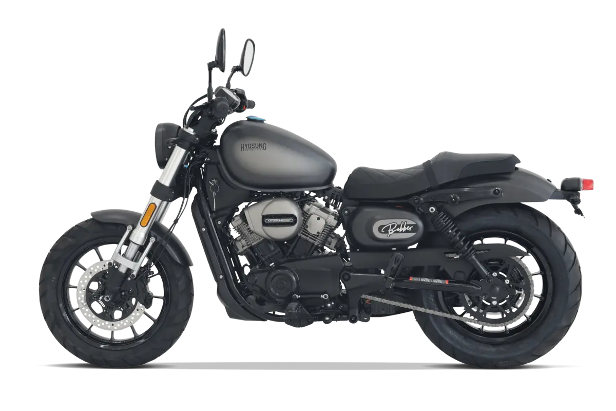 Hyosung GV 300i S Aquila Bobber Motorrad in Schwarz im Verkauf bei BikeTech Lohmann in Walsrode