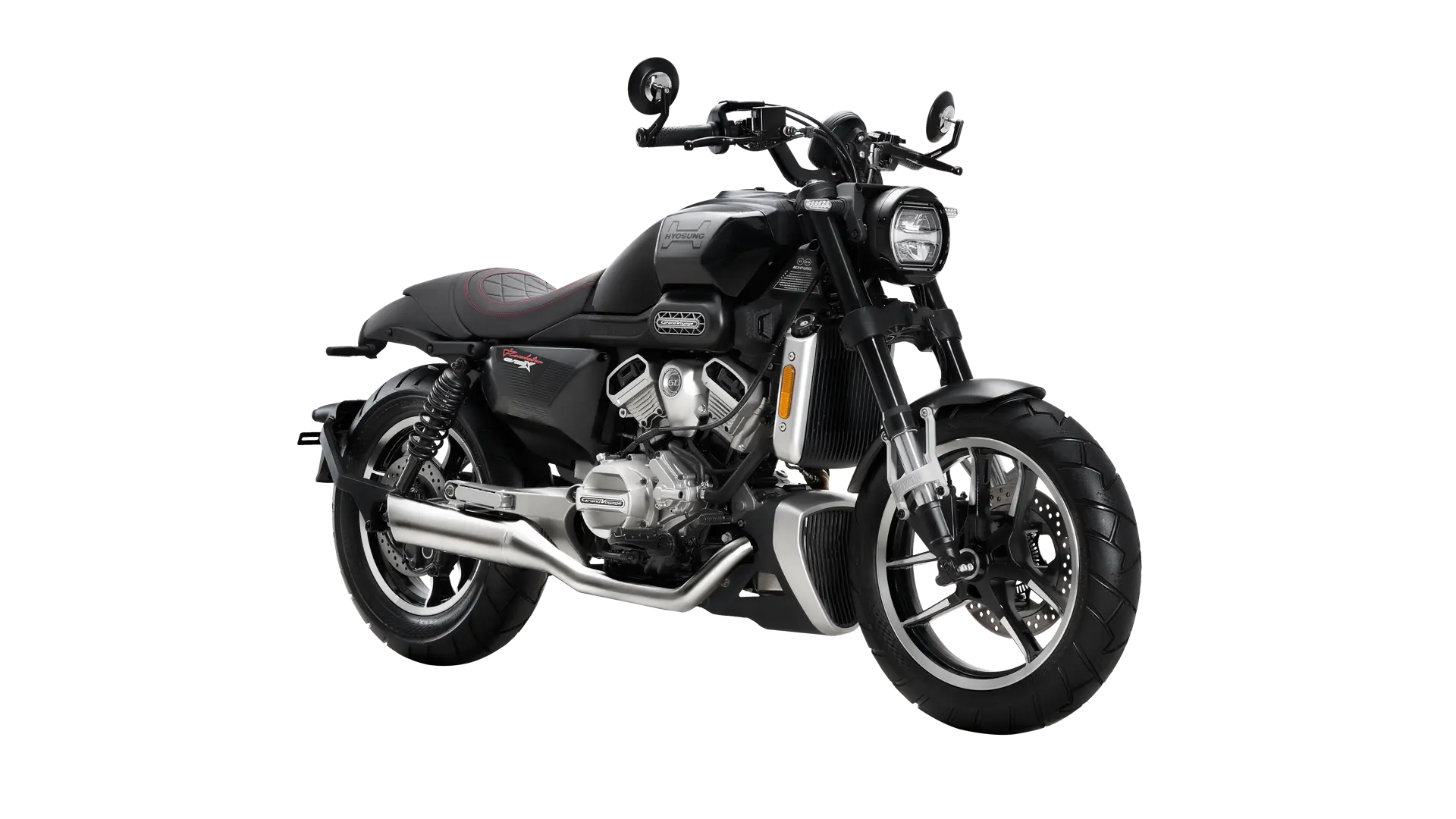 Hyosung GV 125 X Motorrad in schwarz im Verkauf bei BikeTech Lohmann in Walsrode