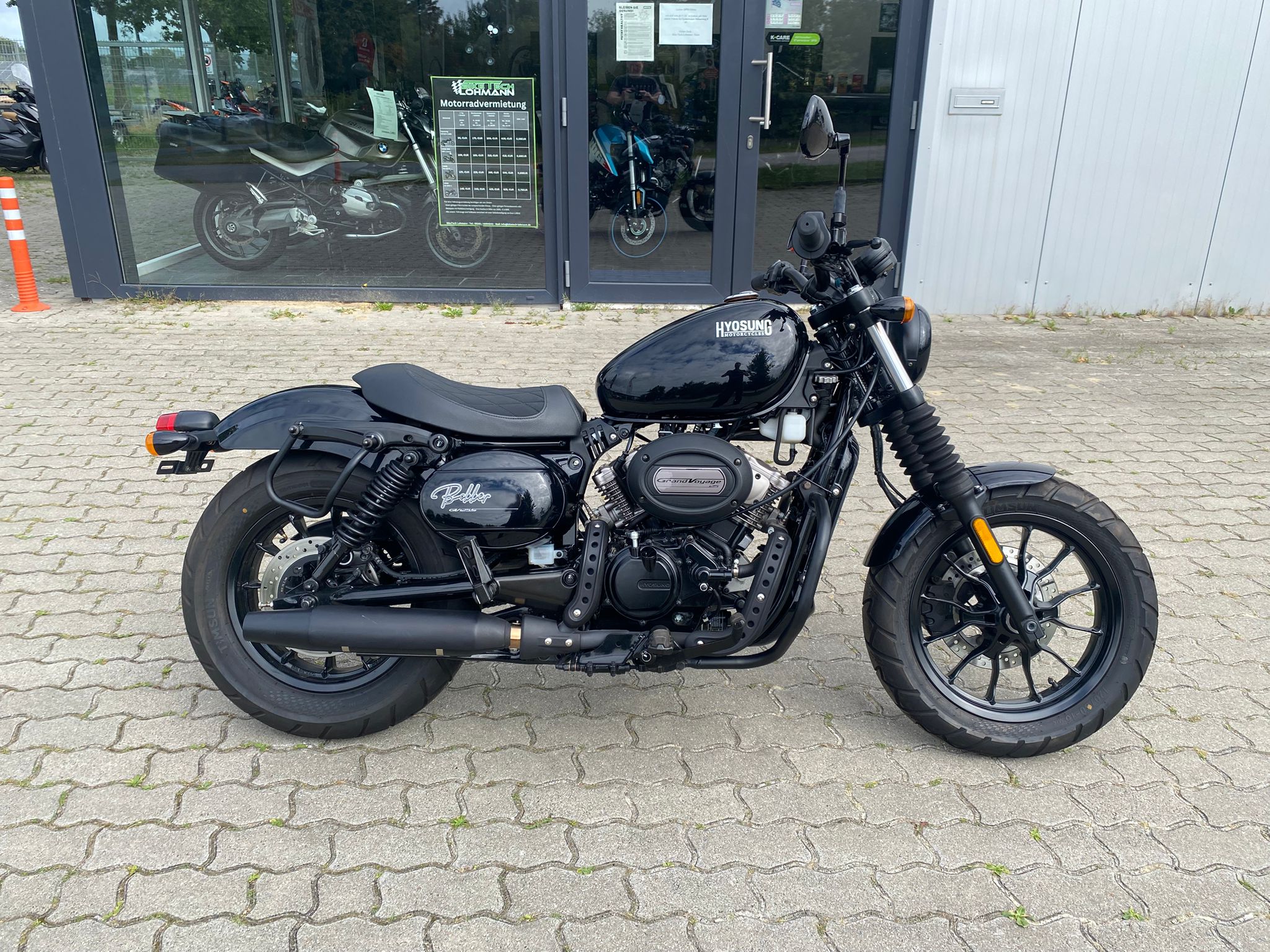 Hyosung GV125 S – Harley ESD, Zubehör Hyosung GV125 S – Harley ESD, Zubehör