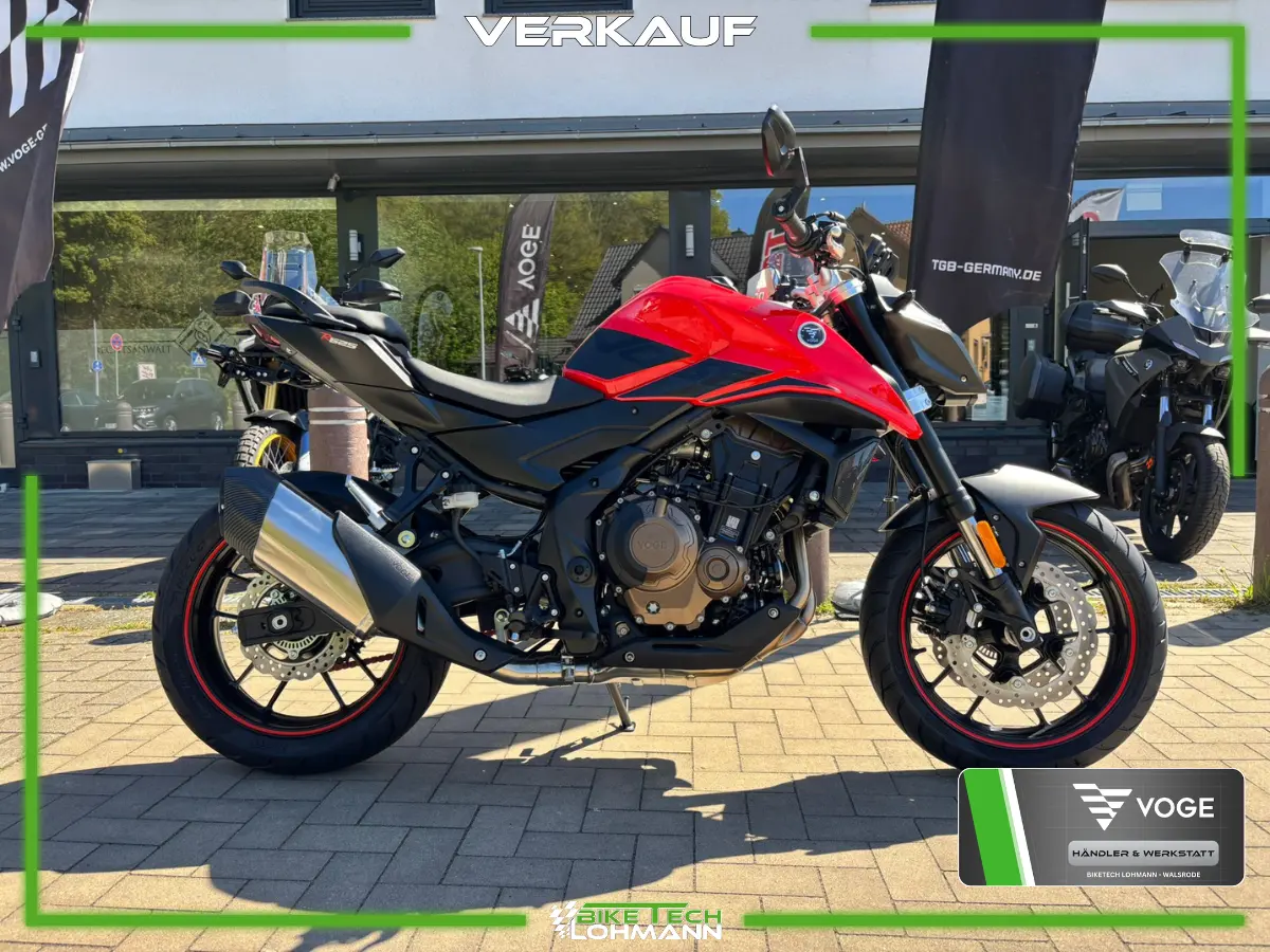 VOGE R625 Lohmann Edition rot-schwarz – rechte Seitenansicht