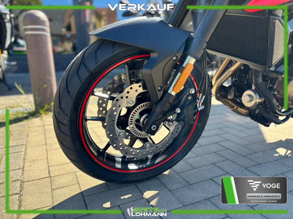 VOGE R625 Lohmann Edition – Vorderrad mit Nissin Bremse und ABS