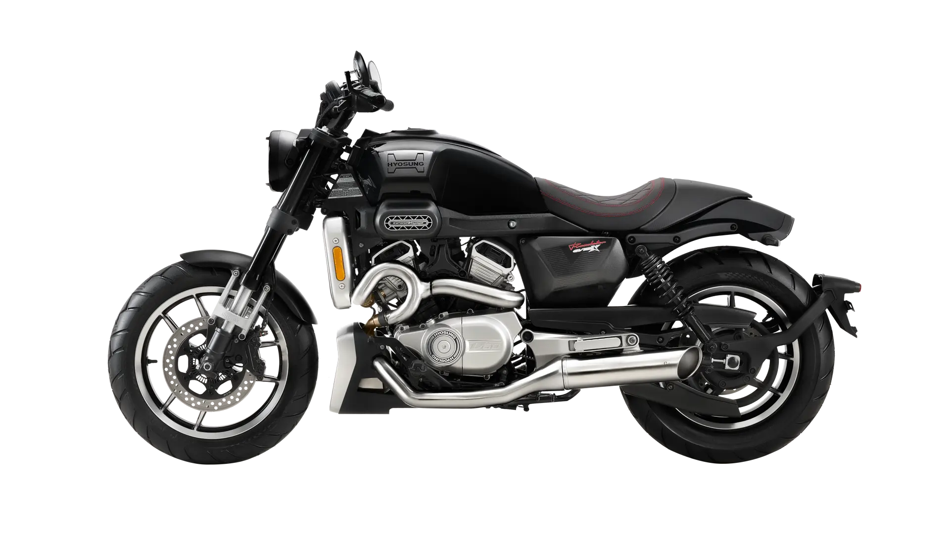 Hyosung GV 125 X Motorrad in schwarz im Verkauf bei BikeTech Lohmann in Walsrode