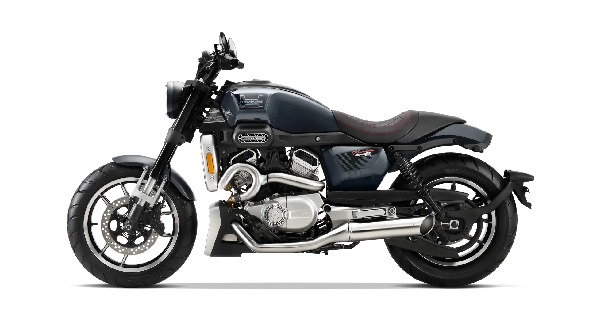 Hyosung GV 125 X Motorrad in schwarz im Verkauf bei BikeTech Lohmann in Walsrode