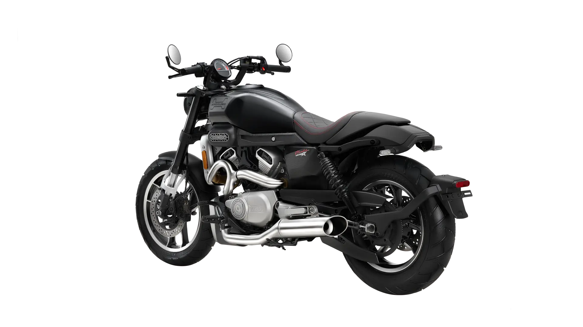 Hyosung GV 125 X Motorrad in schwarz im Verkauf bei BikeTech Lohmann in Walsrode