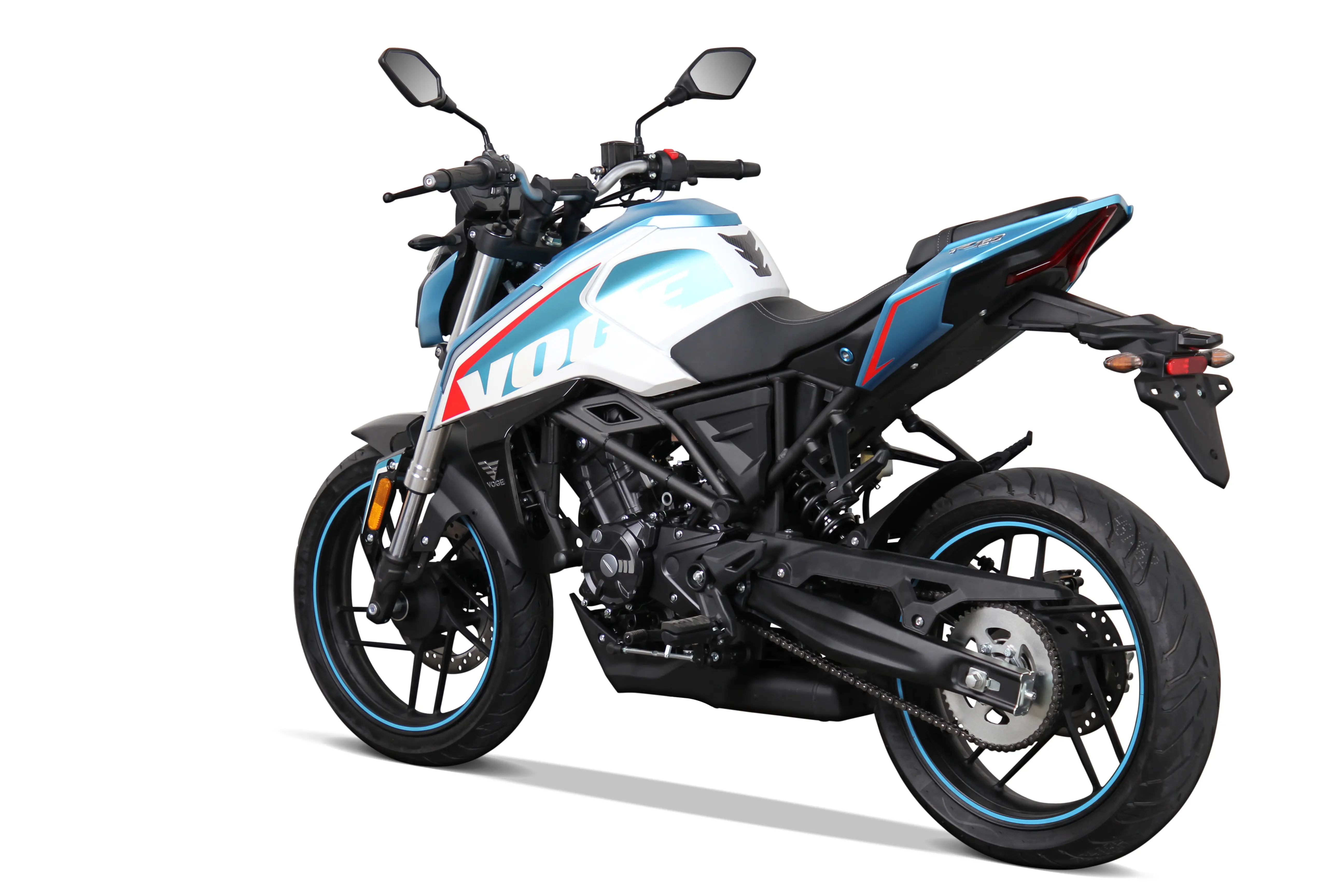 VOGE R125 ABS Motorrad in blau weiss im Verkauf bei BikeTech Lohmann in Walsrode