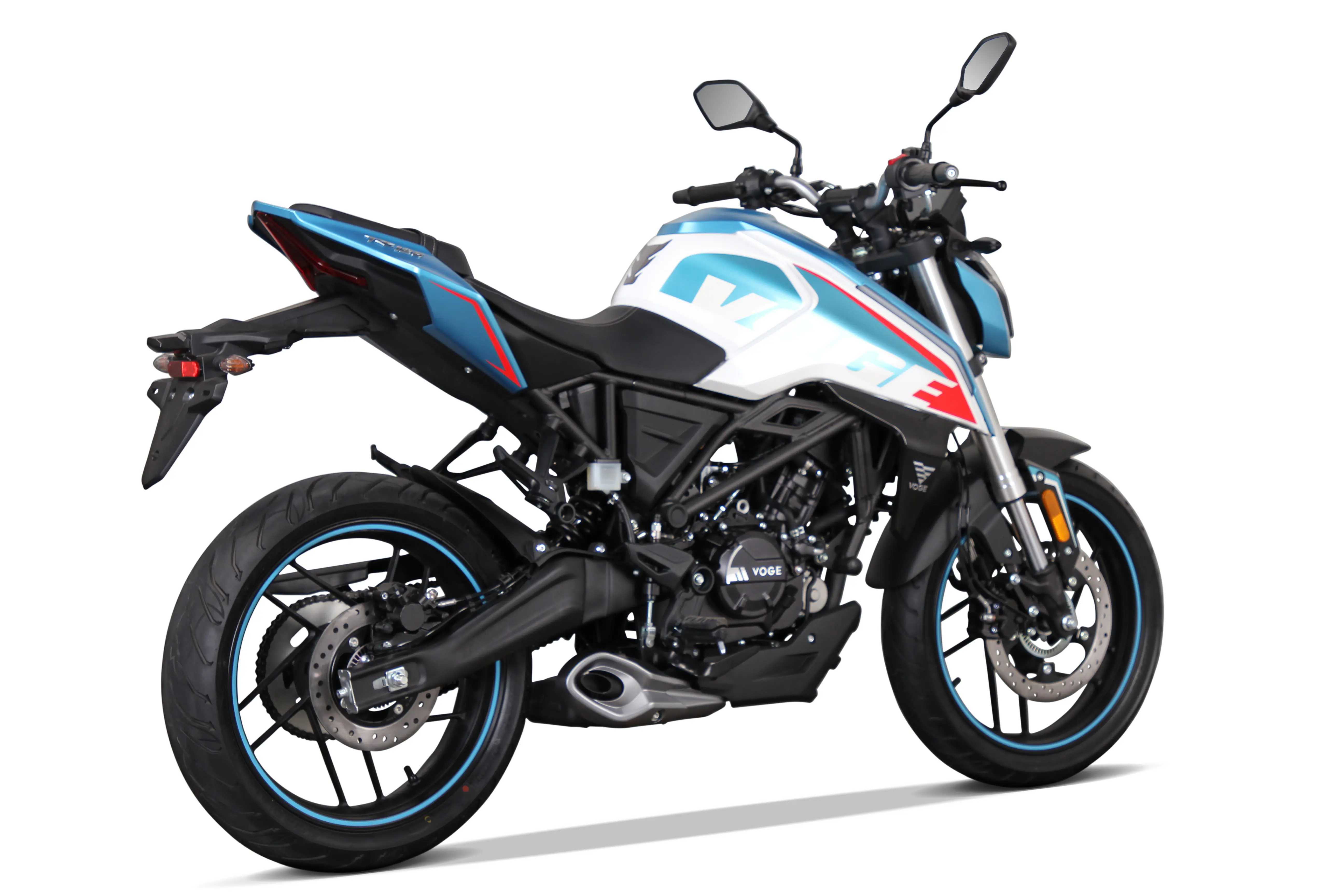 VOGE R125 ABS Motorrad in blau weiss im Verkauf bei BikeTech Lohmann in Walsrode