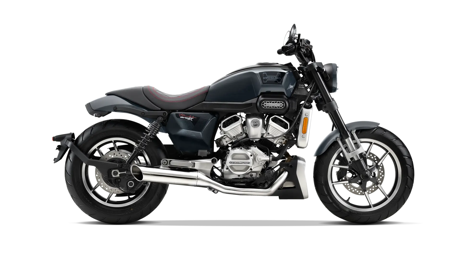 Hyosung GV 125 X Motorrad in schwarz im Verkauf bei BikeTech Lohmann in Walsrode