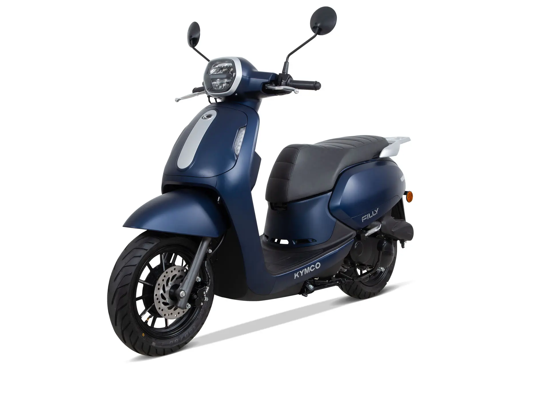Kymco Filly 50i Roller in blau mit Topcase im Verkauf bei BikeTech Lohmann in Walsrode
