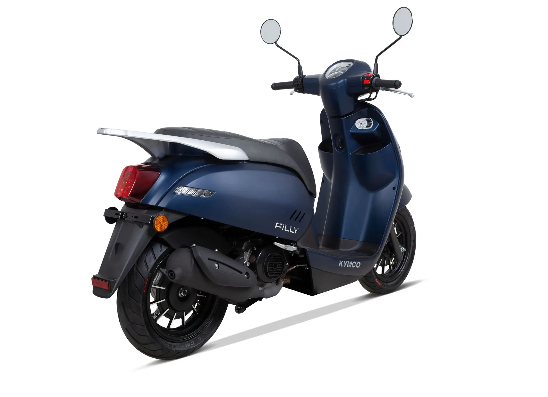 Kymco Filly 50i Roller in blau mit Topcase im Verkauf bei BikeTech Lohmann in Walsrode