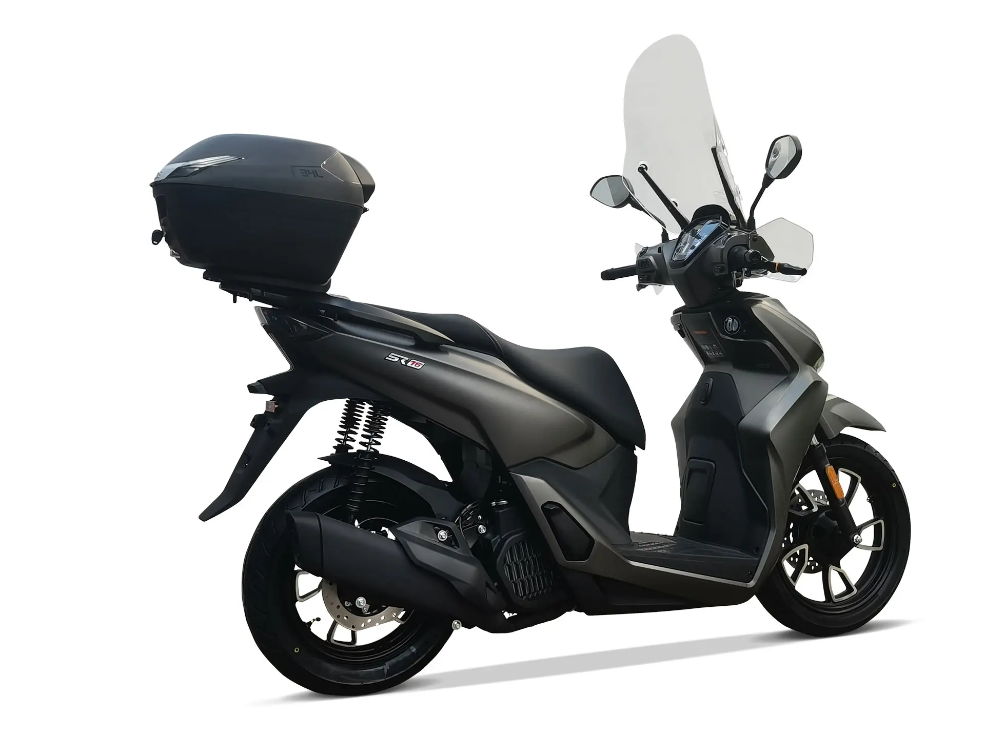 VOGE SR16 125 Roller mit Topcase und Windschild im Verkauf bei BikeTech Lohmann in Walsrode