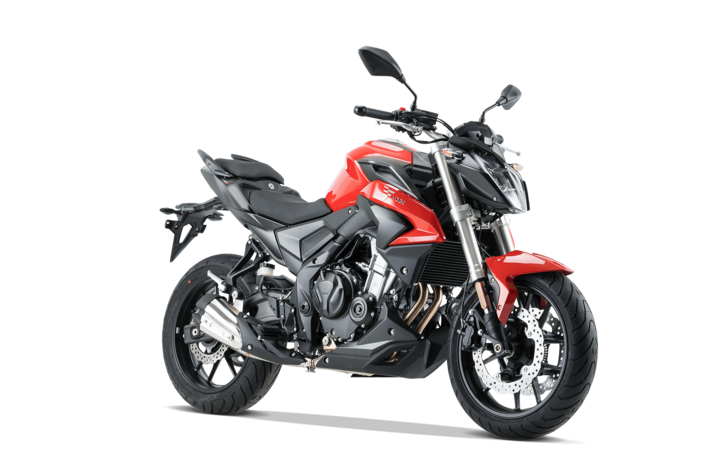 Voge Naked 500R – rot voll